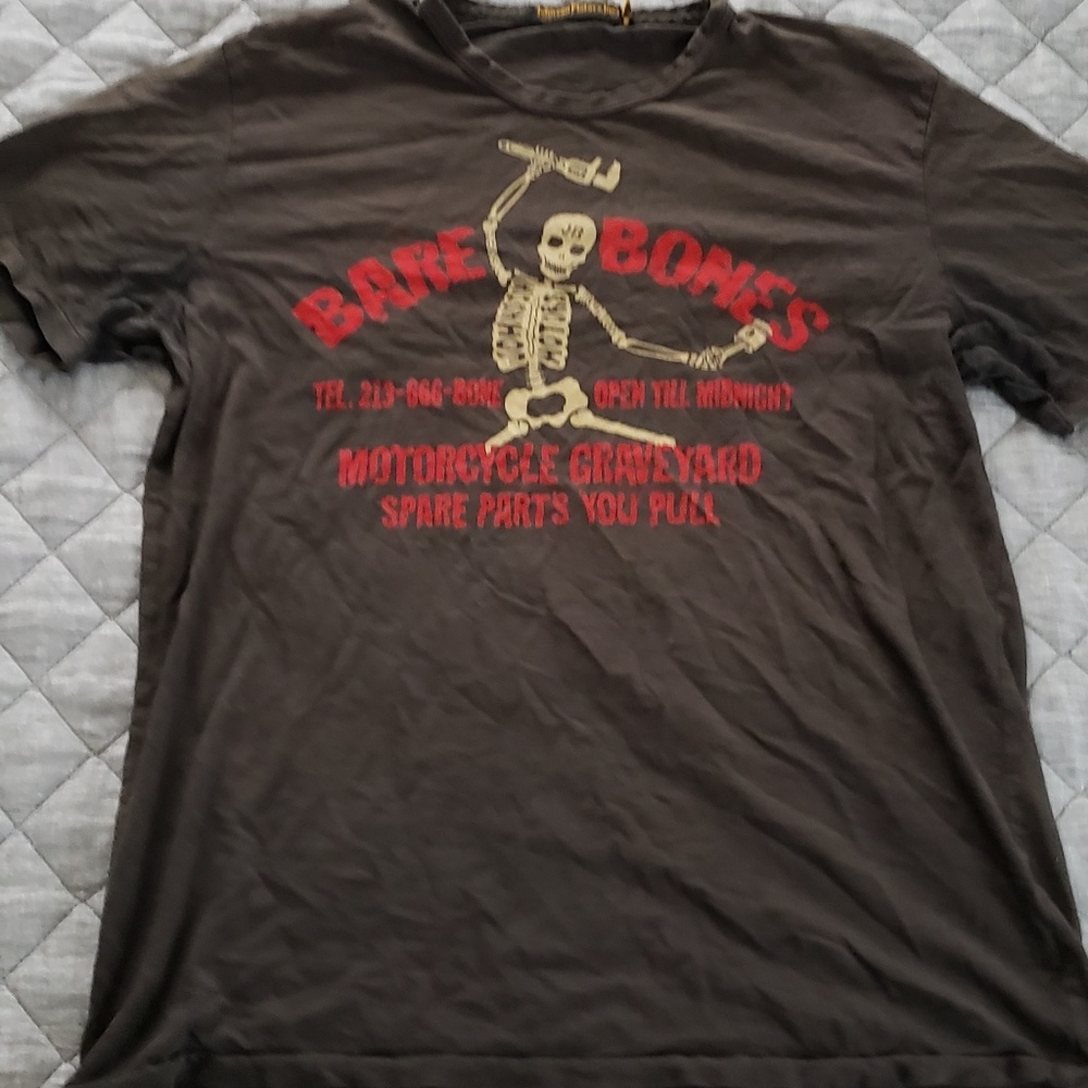 Black Johnson Motor Company Lucky Brand